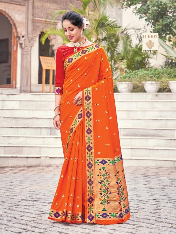 Sangam Kaira Silk 2 Fancy Rich Look Silk Saree